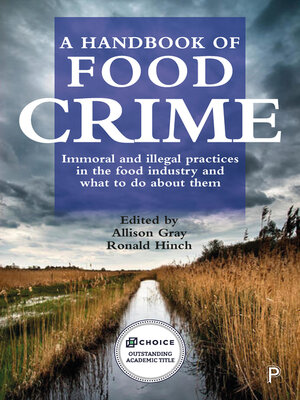 cover image of A Handbook of Food Crime